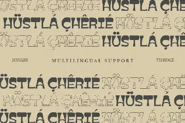 Bonzeir font