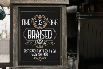 Old Spokes - Vintage Display Font