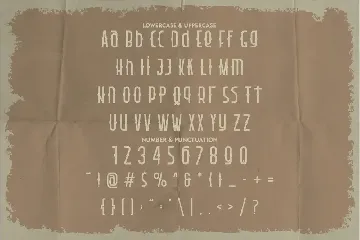 Old Spokes - Vintage Display Font