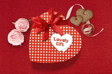 Cute Kitty - Decorative Valentine Font