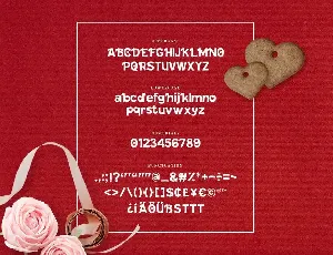 Cute Kitty - Decorative Valentine Font