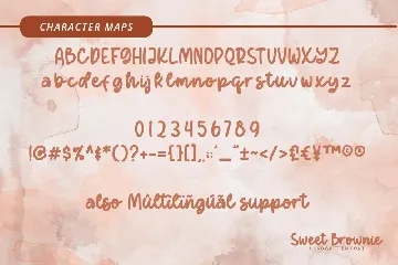 Sweet Brownie font