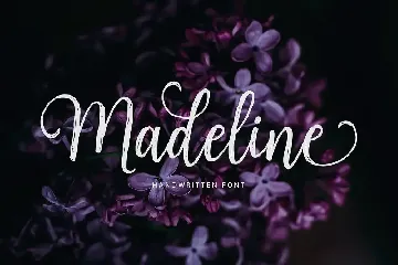 Madeline Script font