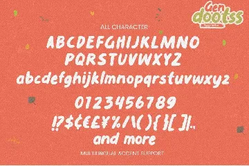 Gendootss - Playful Display font