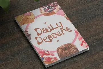 Melting Dessert - Display Font