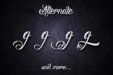 Milestone Script font