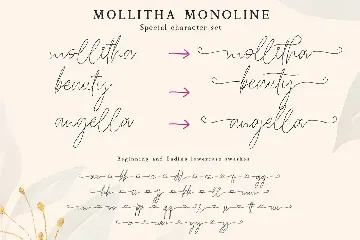 Mollitha font