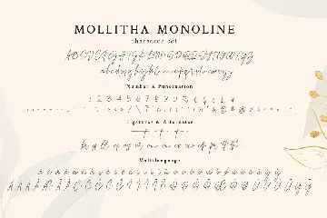 Mollitha font