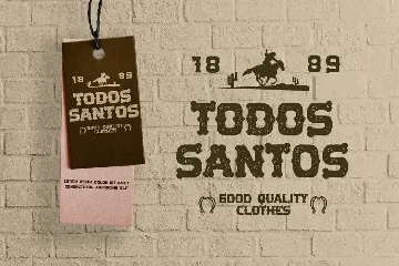 Todos Santos  - Slab Serif Font