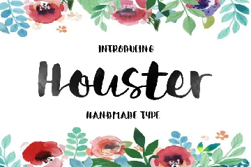 Houster Script font