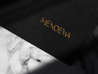 MENOEWA LUXURY SANS font