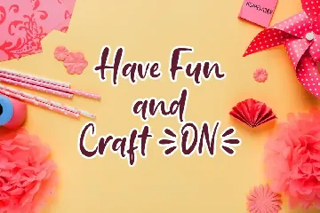 Sweetie Banana - Lovely Craft font