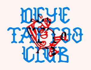 TF Caredog - Blackletter Font