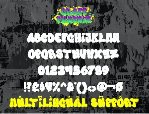 Graff Pumphiz - Bubble Graffiti Font