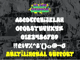 Graff Pumphiz - Bubble Graffiti Font