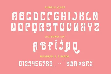 Nanncie Fancy Groovy Display Font