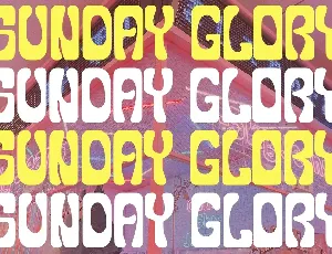 Nanncie Fancy Groovy Display Font