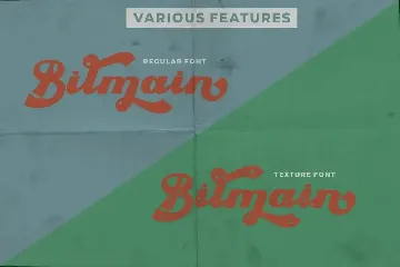 Rumble King - Vintage Script Font