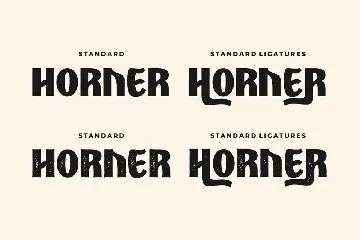 Alternoon - Ligature Display Font