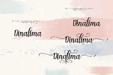 Dinalima Script font