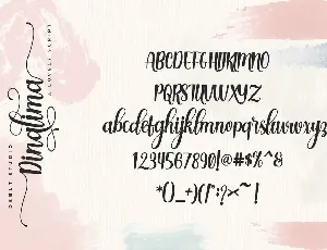 Dinalima Script font