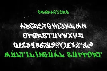 Loxer - Brush Graffiti Font