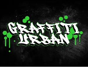 Loxer - Brush Graffiti Font