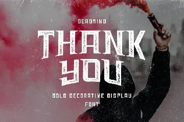 Deadmind - Bold Decorative Display Sans font