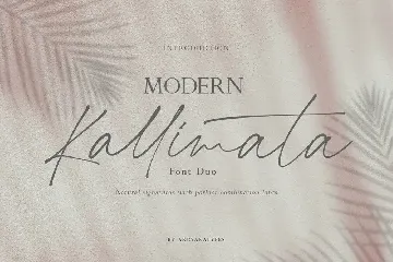 Kallimata Script font