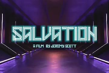 Neonbox - Display Neon Style Font