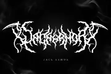 Gorezack | Black Metal Font Vol. 2