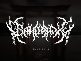 Gorezack | Black Metal Font Vol. 2