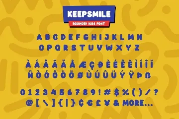 Keepsmile - Rounded Playful font