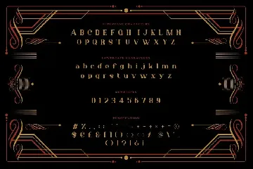 Murray - Art Deco Display Typeface font