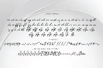 Hagia Signature font