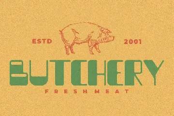 Chubby Piglets - Funky Display Font