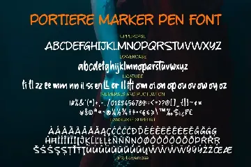 Portiere font