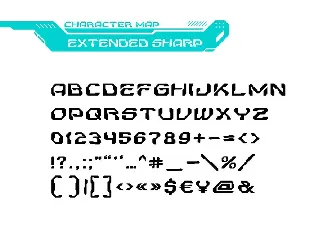 AiTech Sharp Extended Font