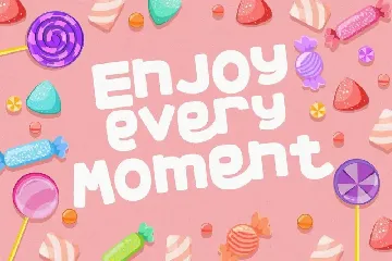 Colorful Candy - Quirky Display Font