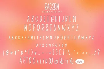 Raccoon Font