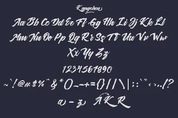 Kangchen Script font