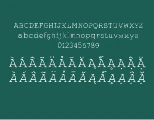 Smart Chameleon font