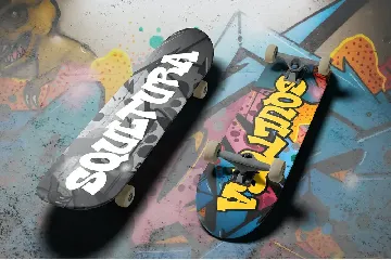 Fast Blaze - Modern Graffiti Font