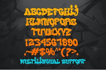 Fast Blaze - Modern Graffiti Font