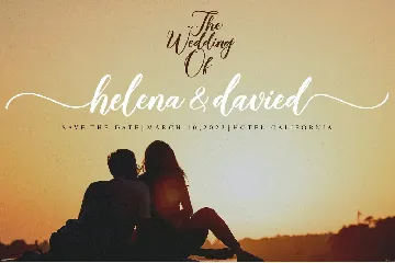 Milenium Script font