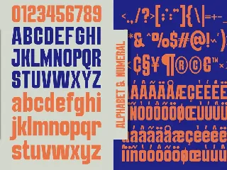 Growpia - A Modern Condensed Font