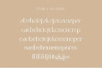 Regina font