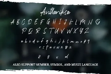 Anttariksa - Brush Script Font