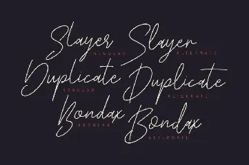 Goodsay Signature font