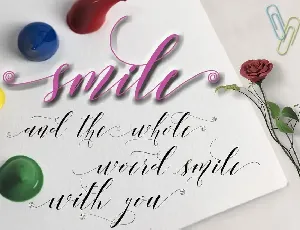 Modigirl Script font